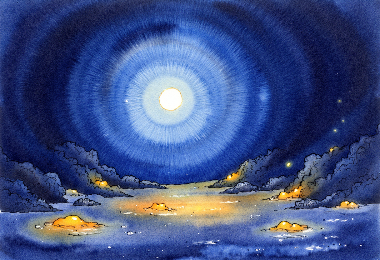 Lights Come Up — the moment when deep memory illuminates from within